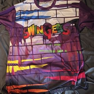 Men’s Purple Graffiti Swingers Jersey